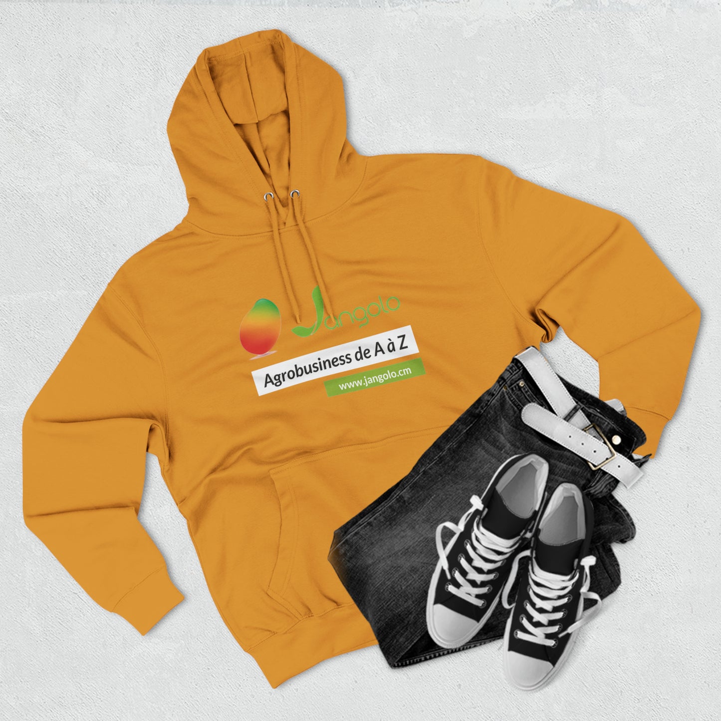 Sweat à capuche unisexe premium