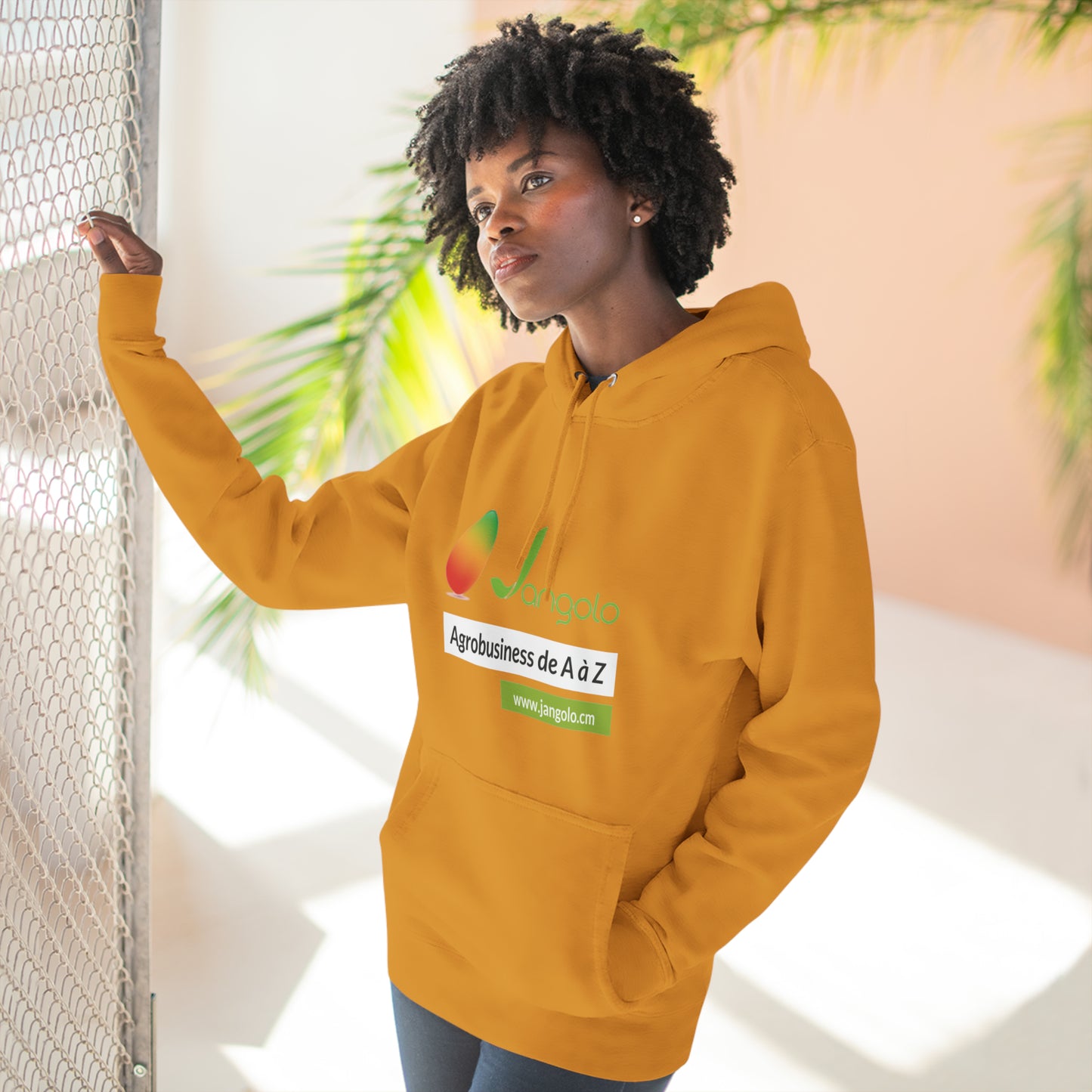 Sweat à capuche unisexe premium