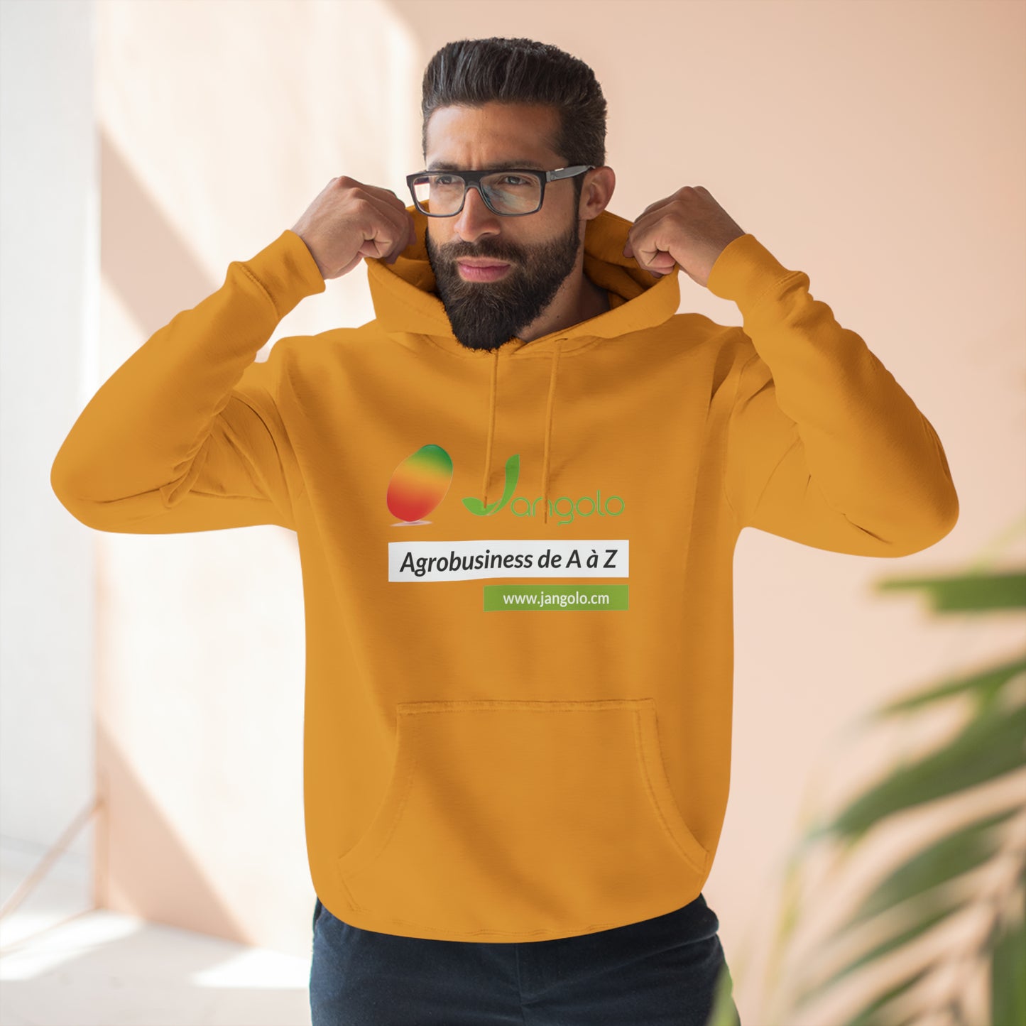 Sweat à capuche unisexe premium