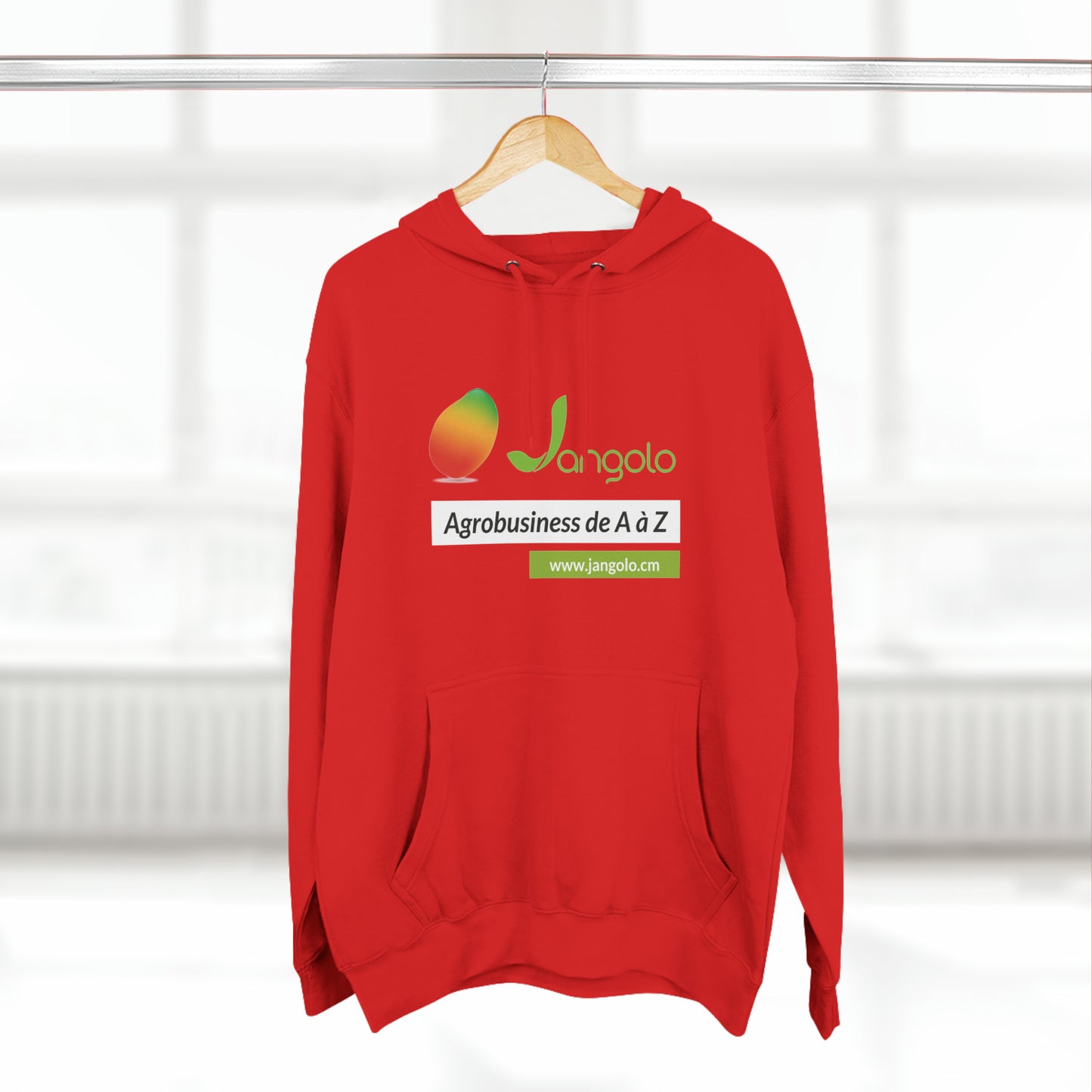 Sweat à capuche unisexe premium
