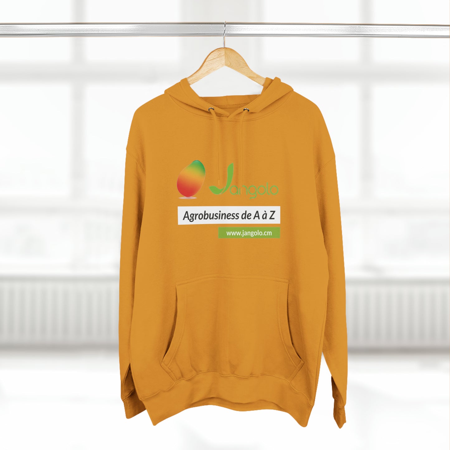 Sweat à capuche unisexe premium