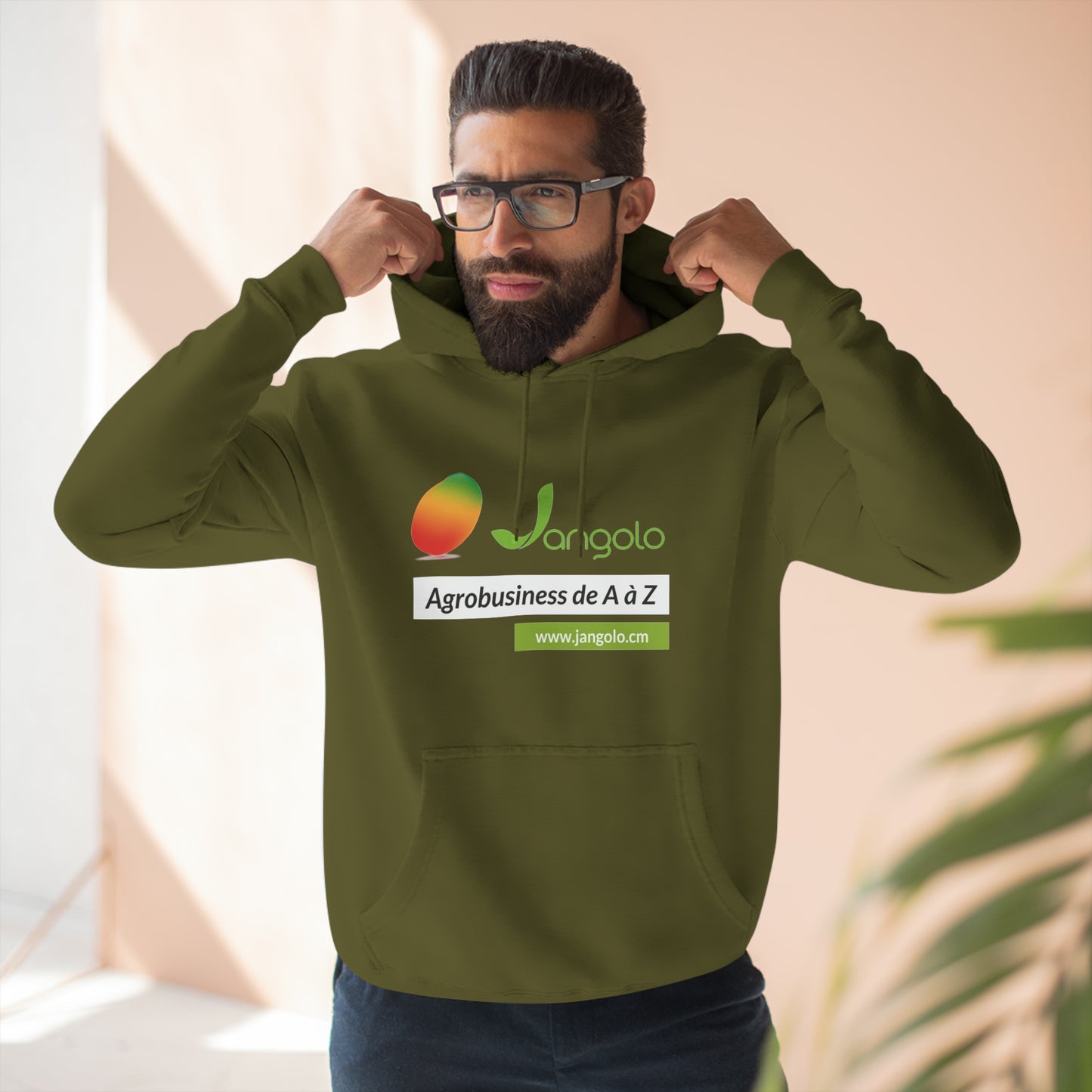 Sweat à capuche unisexe premium