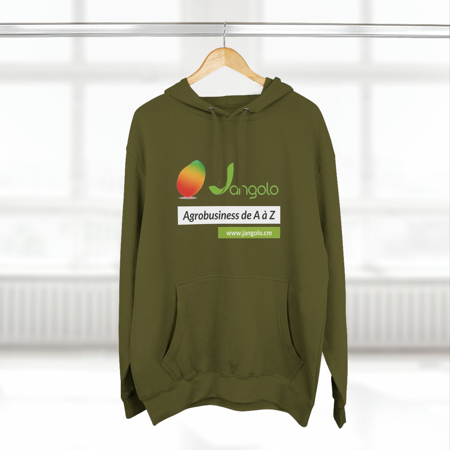 Sweat à capuche unisexe premium